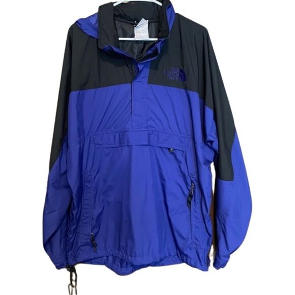 Vintage The North Face Softshell Jacket Mens Large Purple Black - Picture 1 of 10